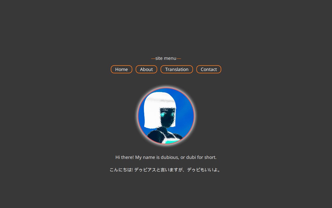 Carrd profile picture for @dubious